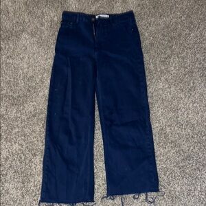 Zara dark blue women’s jeans